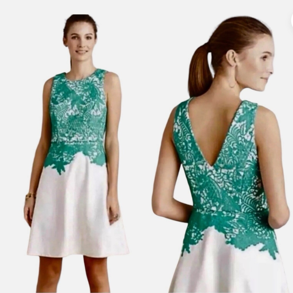 Moulinette Soeurs for Anthropologie Arbor Lace Dress Sz 0